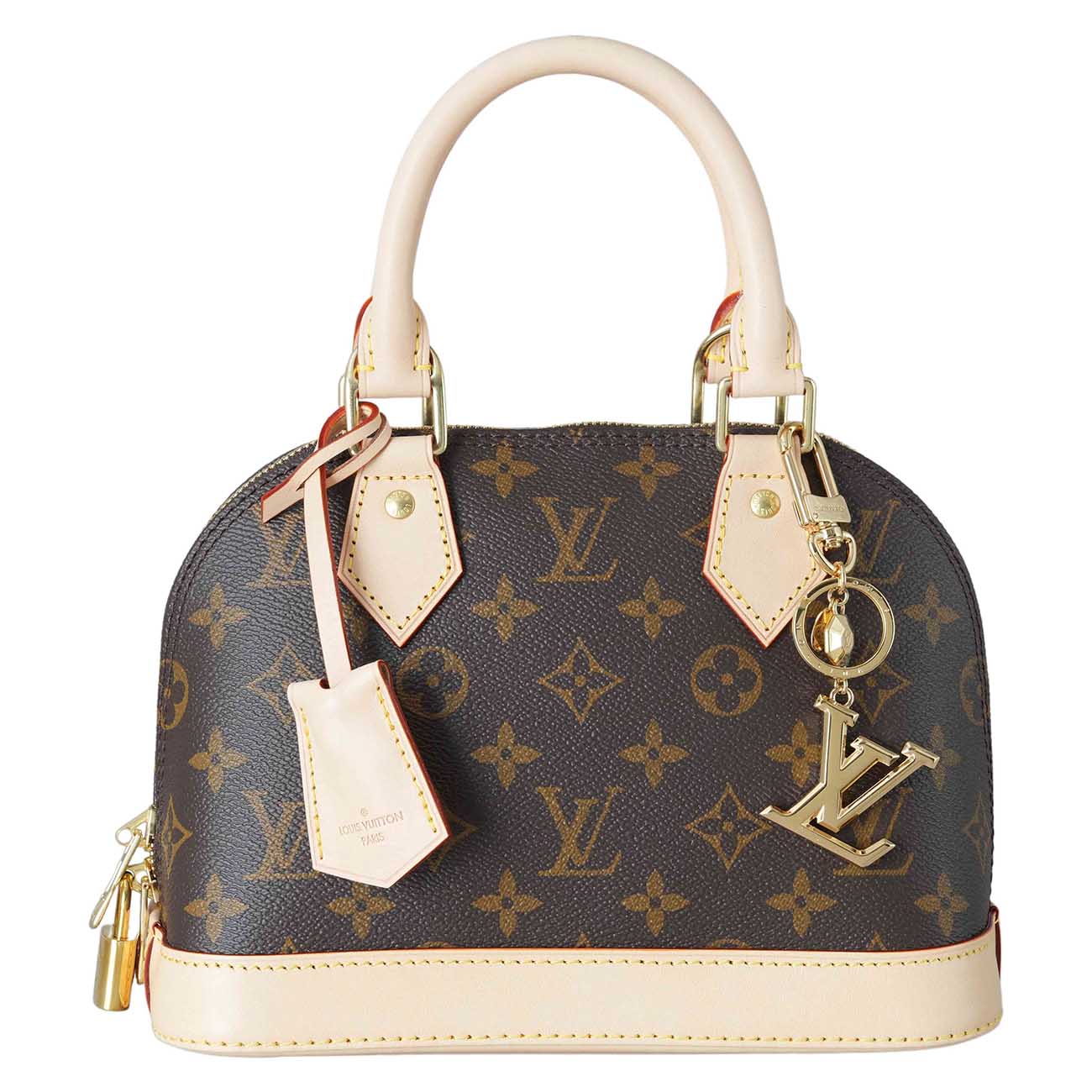 LOUIS VUITTON(USED)루이비통 모노그램 알마BB & 파셋키링